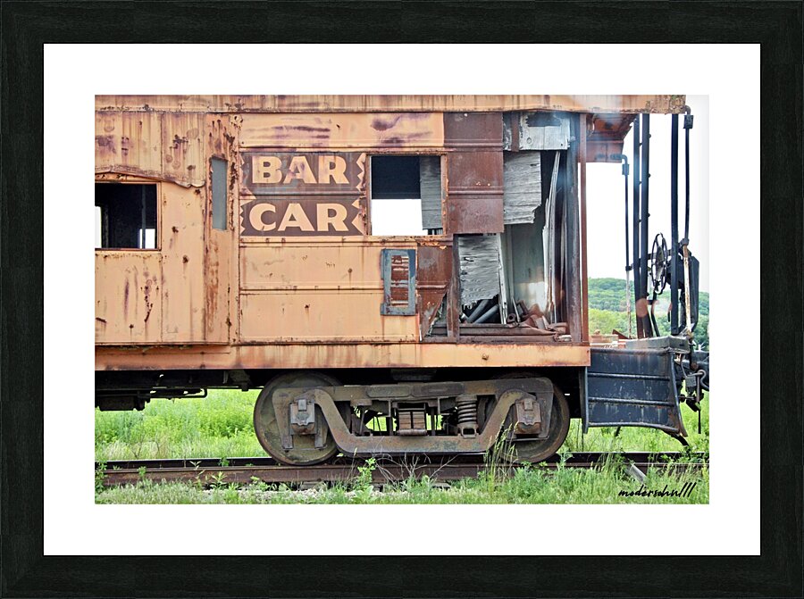 BAR CAR Picture Frame print