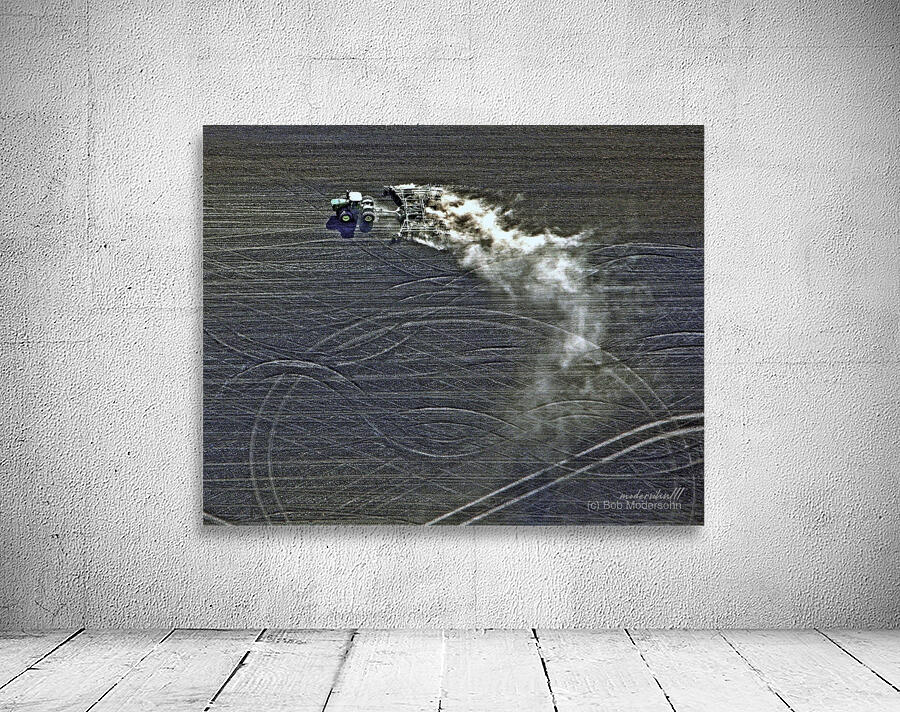 DUSTY TRACTOR TURNS Wall Preview