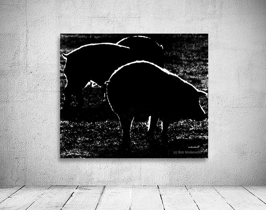PIGS backlit Wall Preview