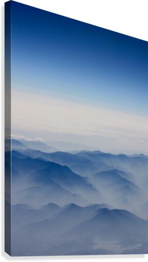 Japanese Mountains Canvas Print