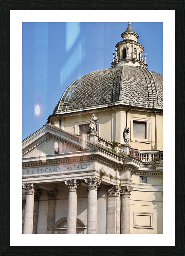 Piazza del Popolo Picture Frame print