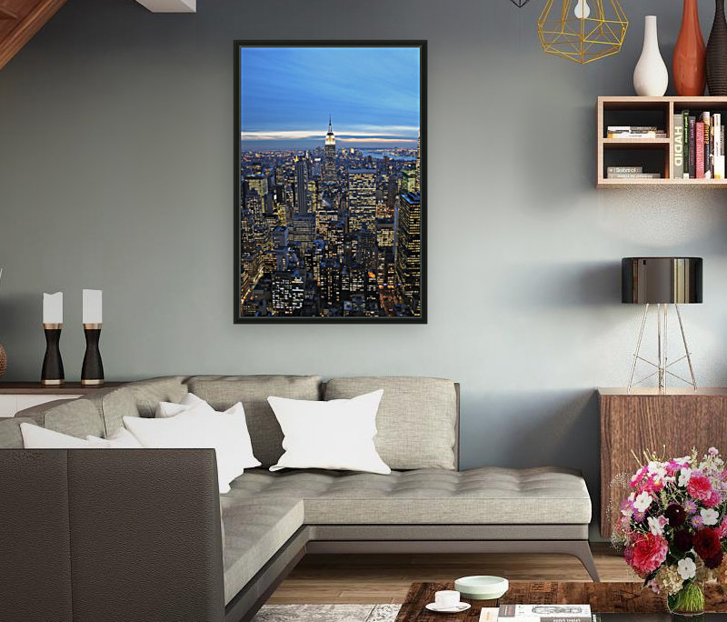 Manhattan Twilight Reproduction