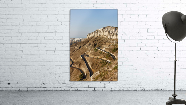 Santorini Switchbacks Wall Preview