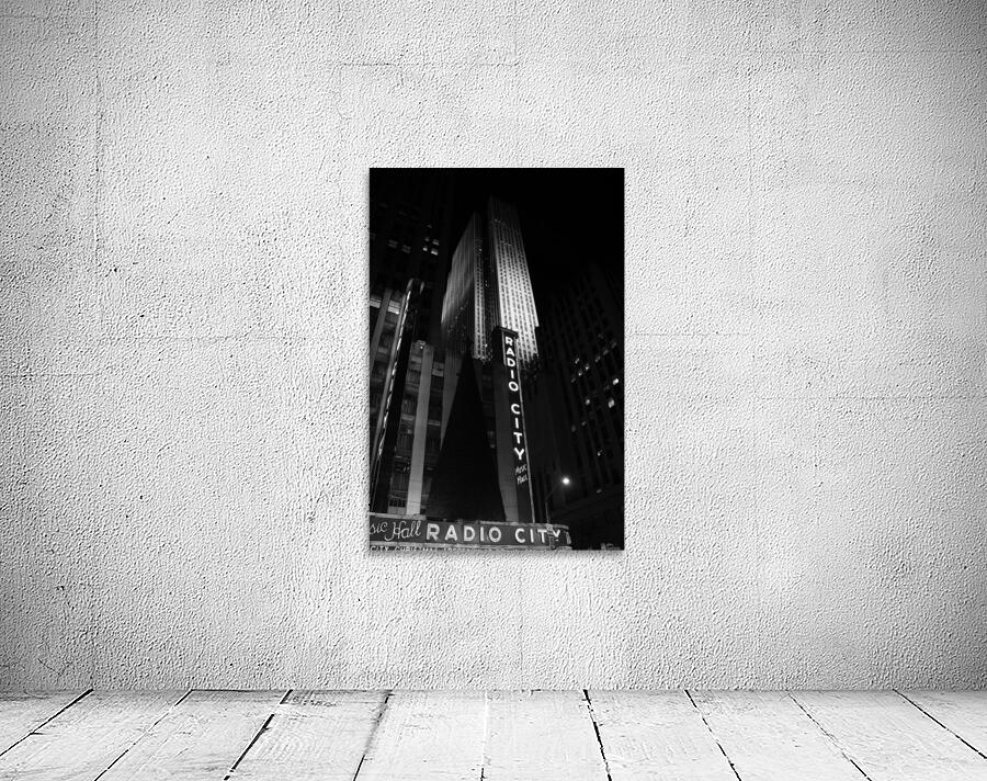 Radio City Noir Wall Preview
