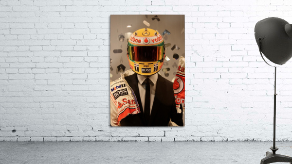 Suit Racer Wall Preview