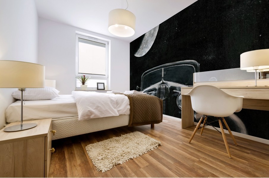Moon Shine Mural print