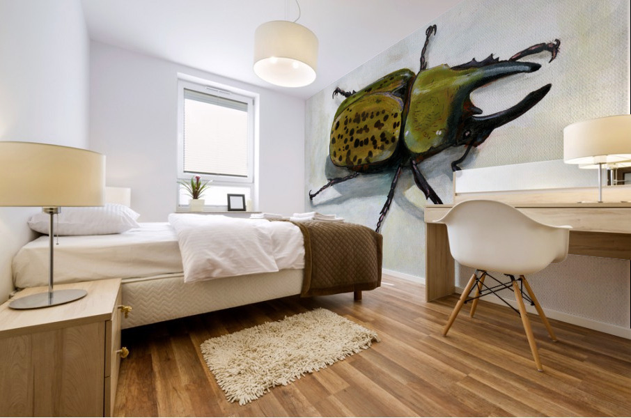 Hercules Beetle Mural print