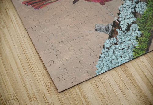 Northern Cardinal RDPJart puzzle