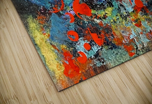 Dancing with Circles  Connie Carleton Art puzzle