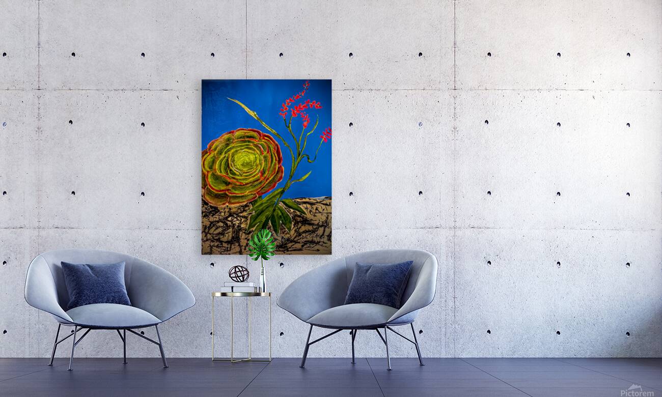 Succulent Blooms Reproduction