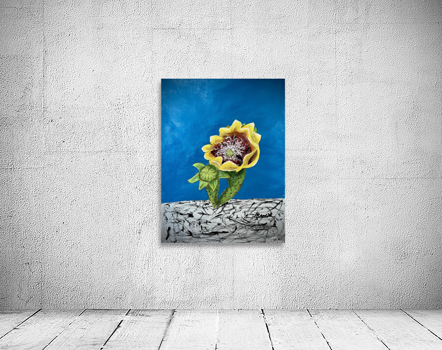 Cactus Bloom Wall Preview