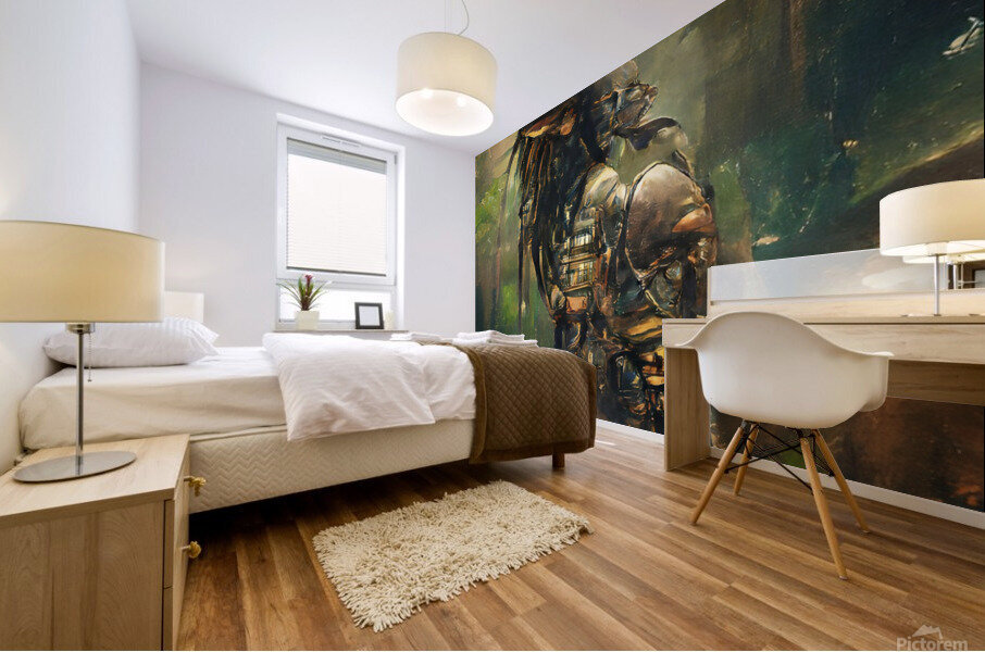 predator4 Mural print