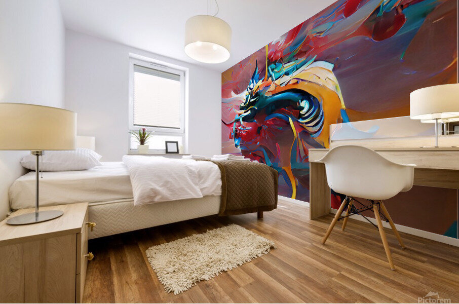 samourai3 Mural print