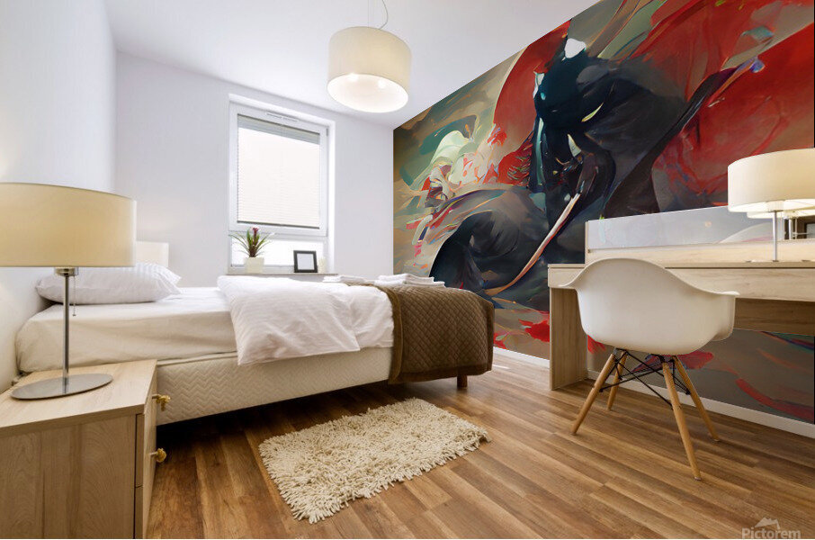 samourai5 Mural print