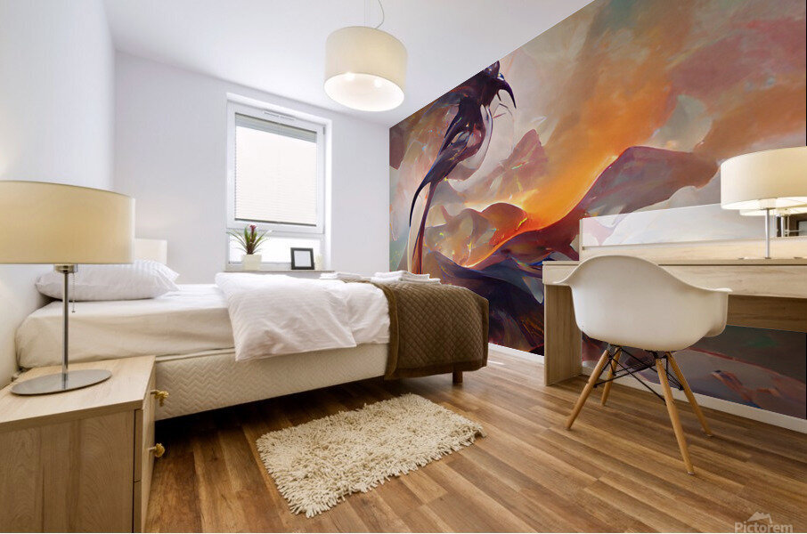 dragon9 Mural print