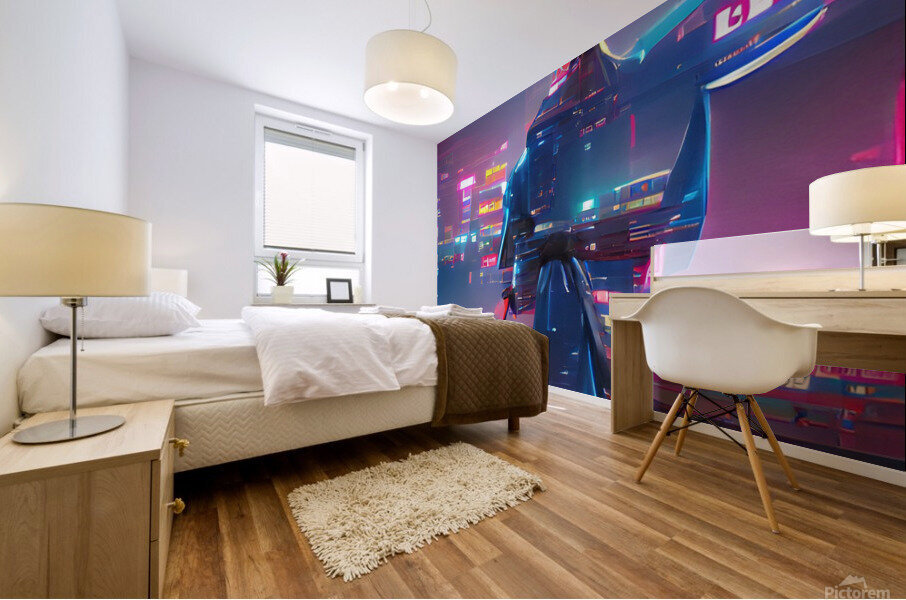 samourai2 Mural print