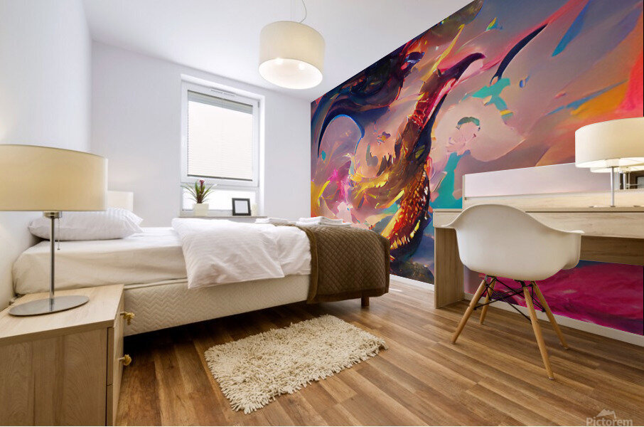 dragon7 Mural print