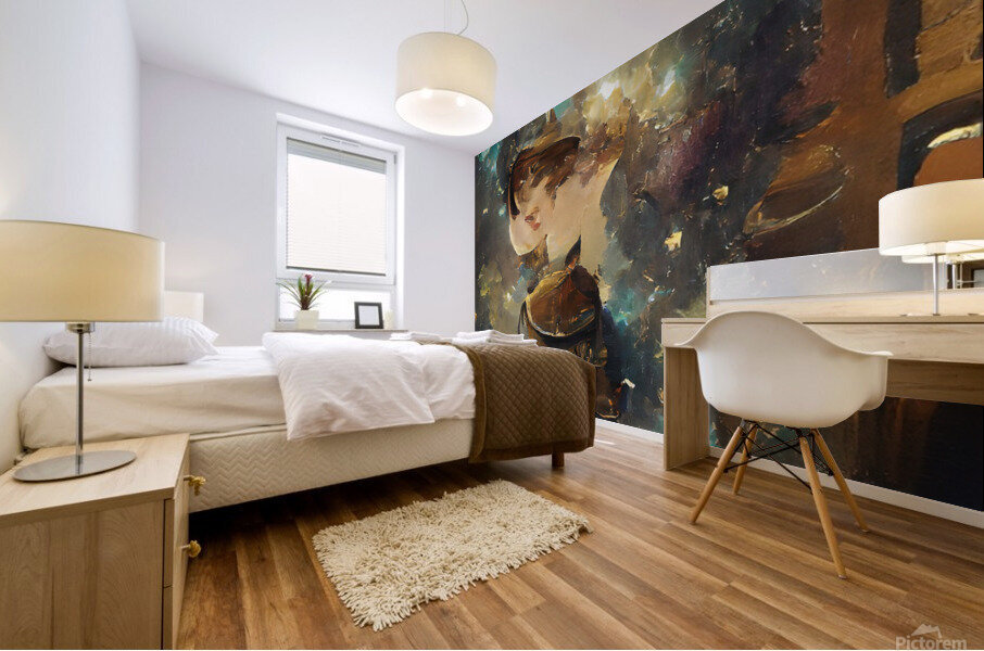 milkyway6 Mural print