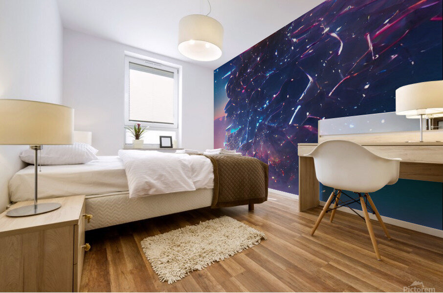 milkyway5 Mural print