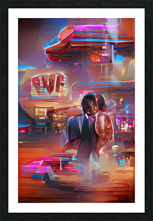 pulpfiction Picture Frame print
