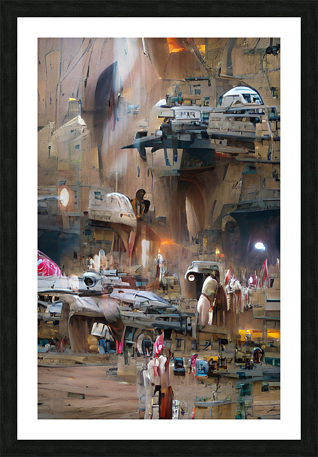 starwars Picture Frame print