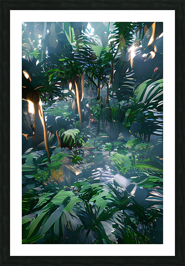 Jungle Picture Frame print