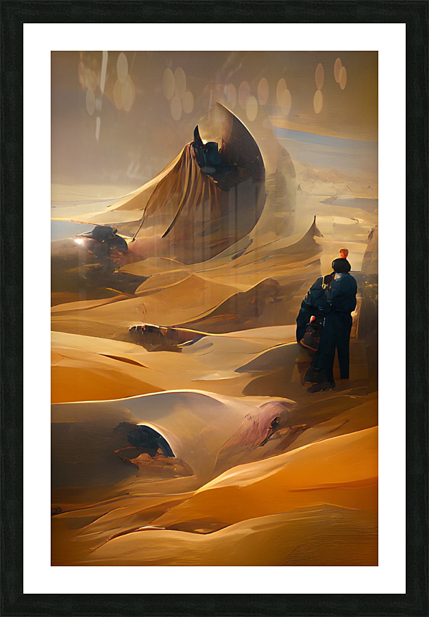 Dune Freemen Picture Frame print