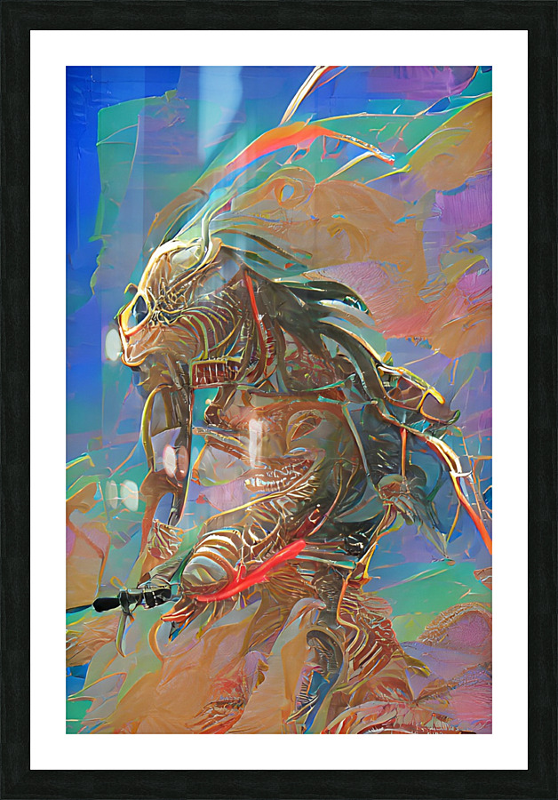 predator6 Picture Frame print