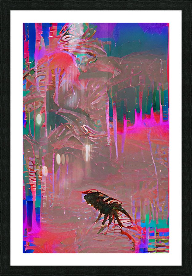Predator Picture Frame print