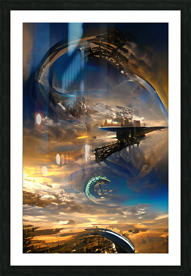 stargate Picture Frame print