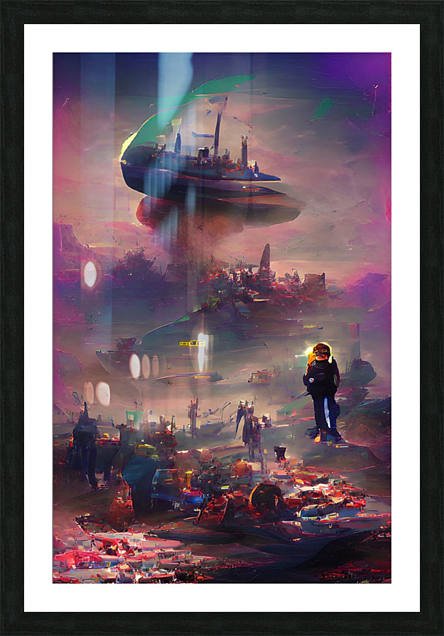 Fallout Picture Frame print