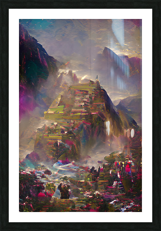 Machupichu Picture Frame print