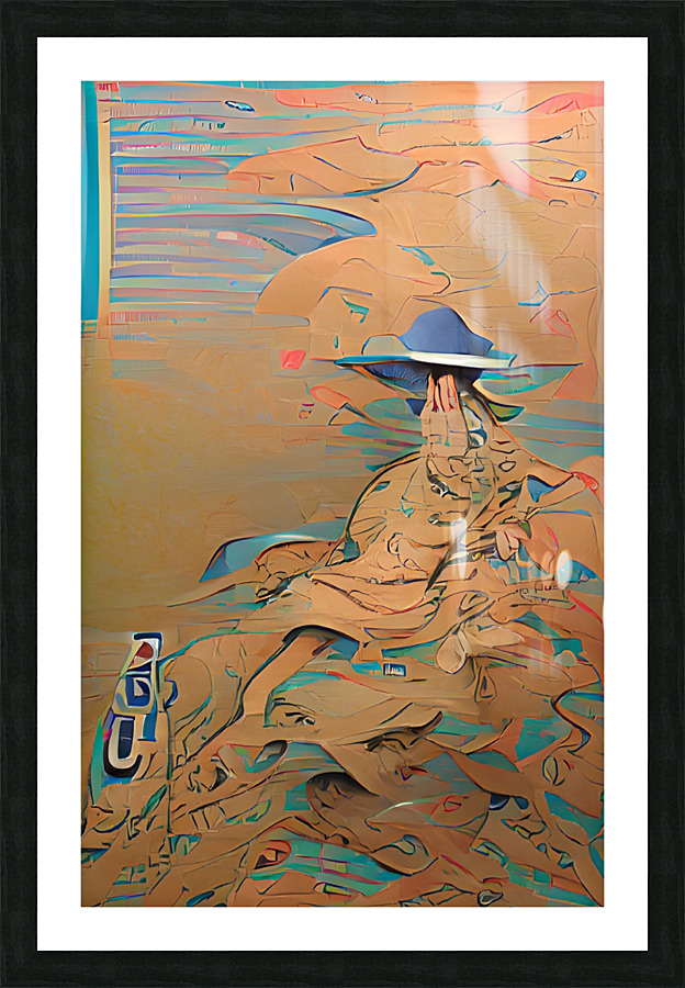samourai4 Picture Frame print