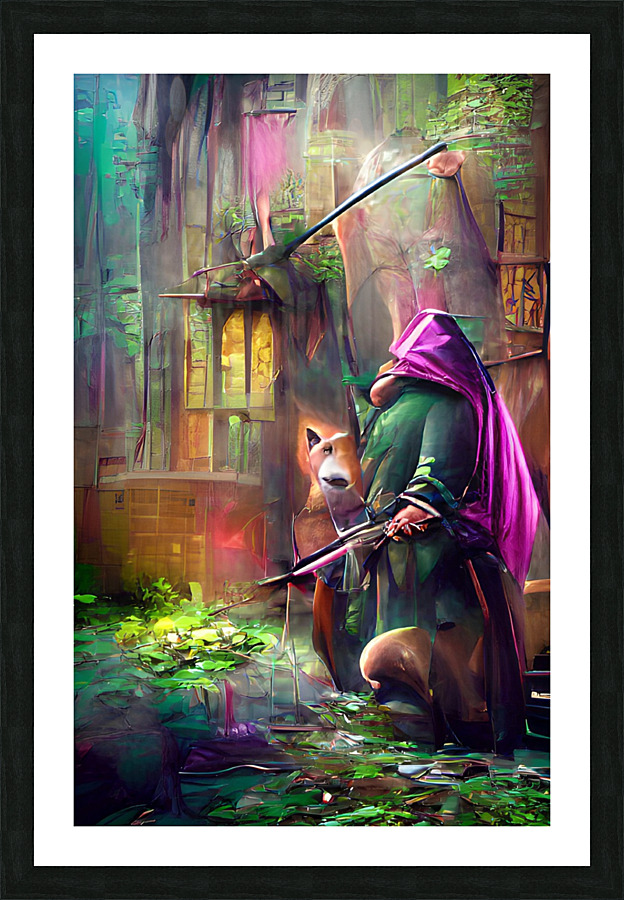 Robin Hood2 Picture Frame print