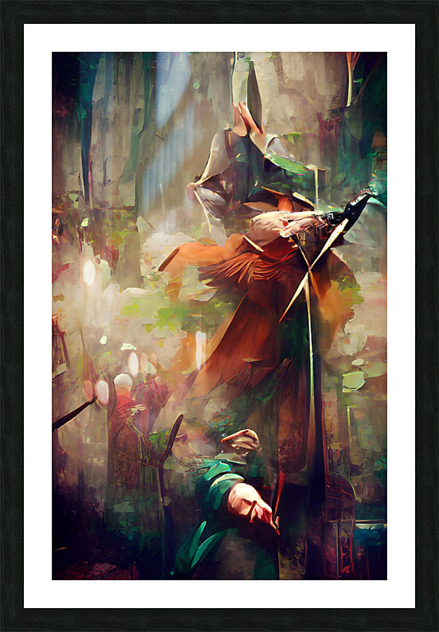 Robin Hood6 Picture Frame print