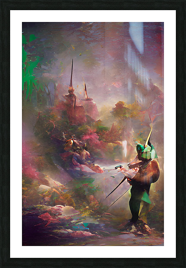 Robin Hood7 Picture Frame print