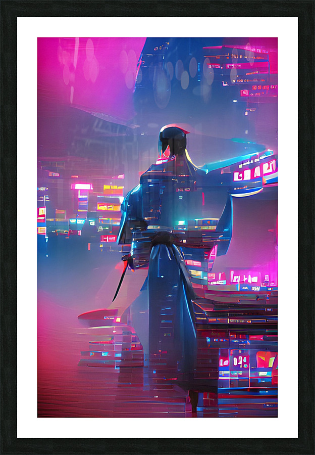samourai2 Picture Frame print
