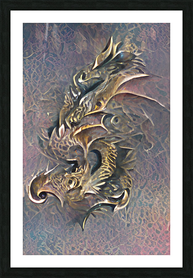 dragon Picture Frame print