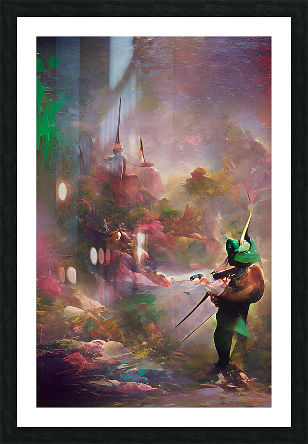 Robin Hood7 Picture Frame print
