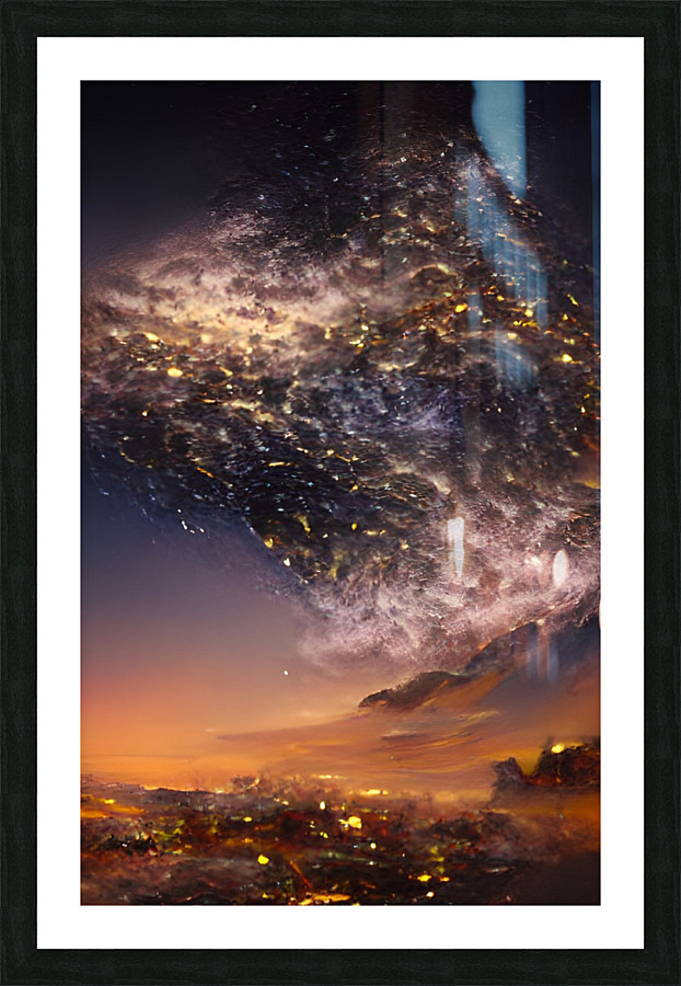 milkyway2 Picture Frame print