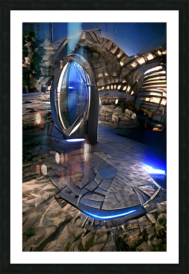 Stargate3 Picture Frame print