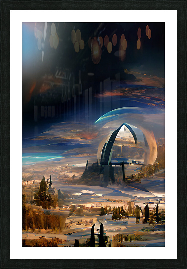 stargate1 Picture Frame print