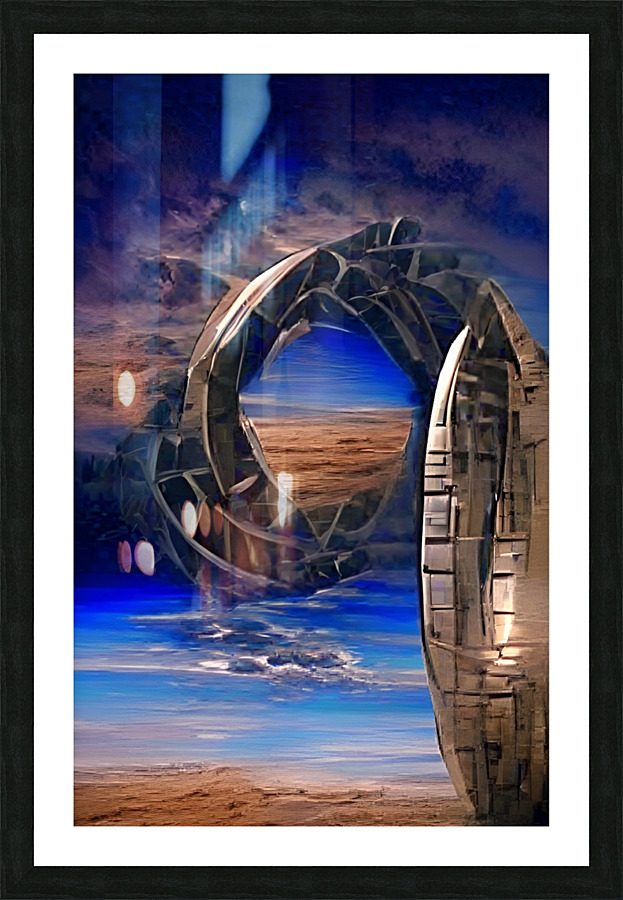 Stargate Picture Frame print