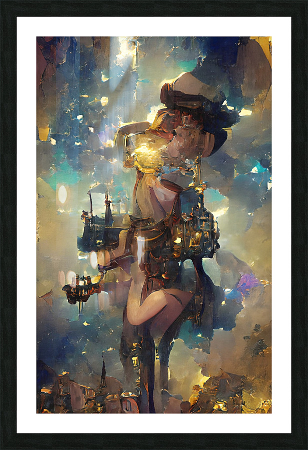 starlight5 Picture Frame print