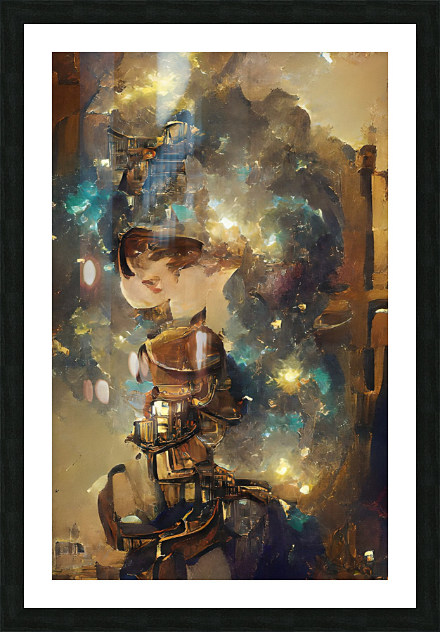milkyway6 Picture Frame print
