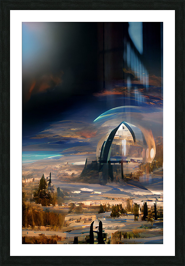 stargate1 Picture Frame print