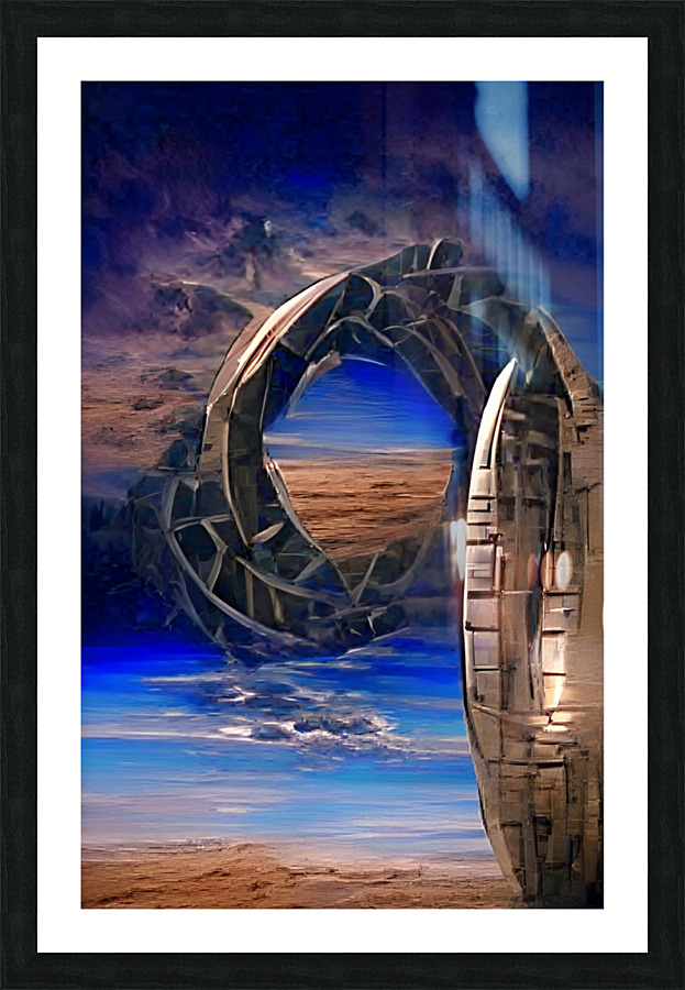 Stargate Picture Frame print