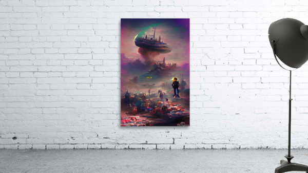 Fallout Wall Preview