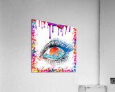Whos  watching metal Acrylic Print