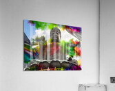 Buddha s sky view Acrylic Print